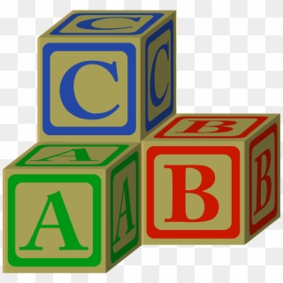 Alphabets Clipart Toy - Block Clipart - Png Download