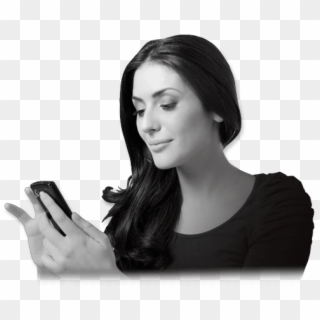 Read More - Woman With Iphone Clipart