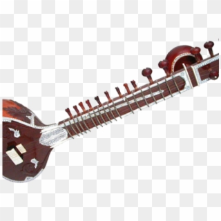 Sitar Clipart Transparent - Indian Musical Instruments - Png Download
