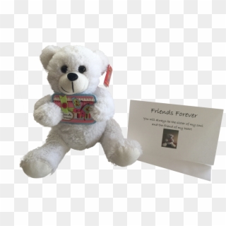 Friendship Teddy Bear 10" Plush "friends Forever" Chadillac - Stuffed Toy Clipart