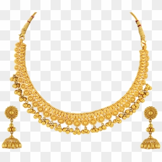 Buy Orra Gold Set Necklace For Women Online - Png Jewellers Necklace Designs Clipart