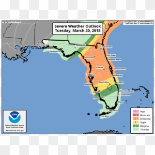Tornado Watch In Effect For Sarasota, Manatee Counties - Florida Sarasota Weather Clipart