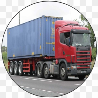 Container Truck - Trailer Truck Clipart