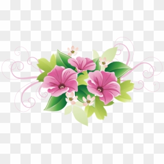 Decorations Clipart Flower Decoration - Decorative Flower Design Png Transparent Png