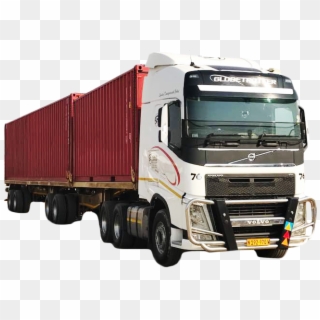Container Link Trailer - Trailer Truck Clipart