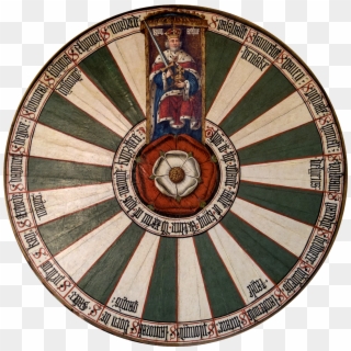 King Arthur's Round Table At Winchester Castle, Winchester, - Winchester Castle Clipart