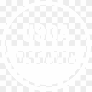 Usda Organic White Logo , Png Download - Usda Organic White Logo Clipart