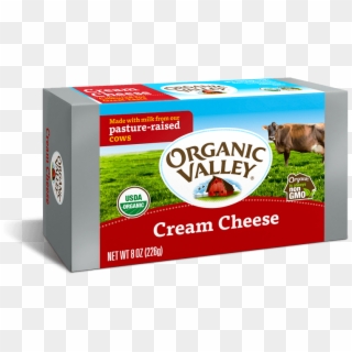 Cream Cheese, - Organic Valley Cream Cheese Clipart