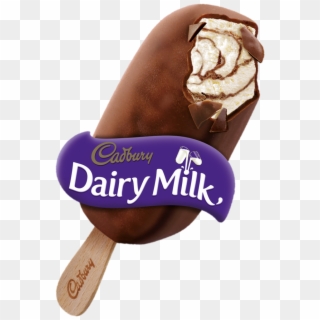 Creamy Vanilla Ice Cream With Cadbury Dairy Milk Chocolate - Cadbury Ice Cream Stick Clipart