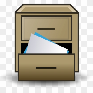 File Png - File Cabinet Icon Transparent Clipart