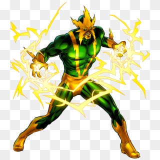 Electro From Spider Man Clipart