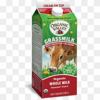 Organic Valley's “grassmilk” Comes In Different Milk - Organic Valley Grassmilk Whole Milk Clipart