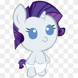 Cute Rarity Foal 3 By Megarainbowdash2000 Cute Rarity - Cuteness Clipart