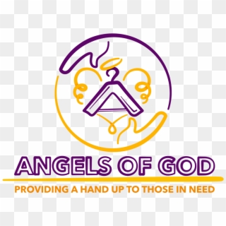 Logo Design By Emarq/printf For Angels Of God Clothing - Circle Clipart