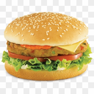 Veg-burger Image - Veg Burger Patty Png Clipart