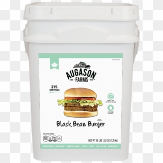 Augason Farms Black Bean Burger Bucket - Augason Farms Clipart