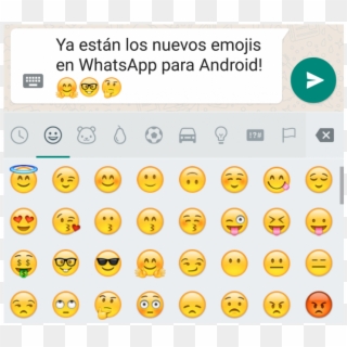 Los Nuevos Emojis De Whatsapp Ya Están Disponibles - Emoji Clipart