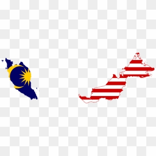 Malaysia National Flag Png - Malaysia Flag Map Clipart
