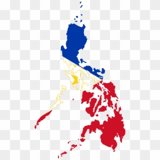 Flag Map Of The Philippines - Map Of The Philippines Clipart