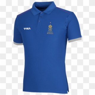 Rajasthan Royals Official Polo - Polo Shirt Clipart