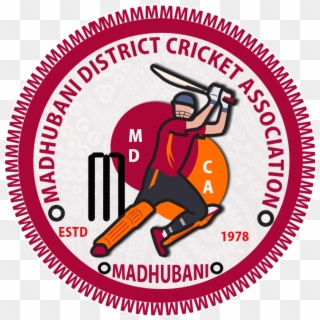 Madhubani District Cricket Association - Atletica Mascote Clipart