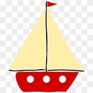 Sail Boat - Transparent Background Boats Clipart - Png Download