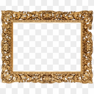 Gold Frame Wallpaper Hq - Багетная Рамка Пнг Clipart