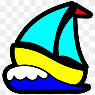 Sail Boat Clip Art - Png Download