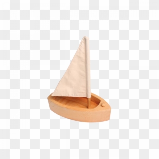 Wooden Sail Boat Clipart