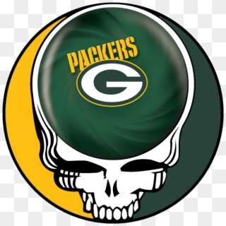 Green Bay Packers Skull Logo Iron On Transfers - Steal Your Face Svg Clipart