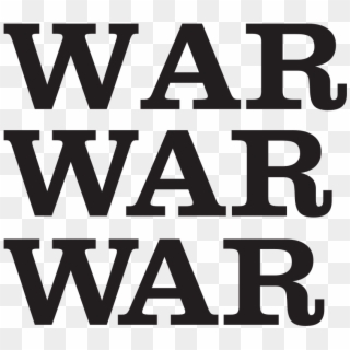 War Png - Font Kerning Clipart