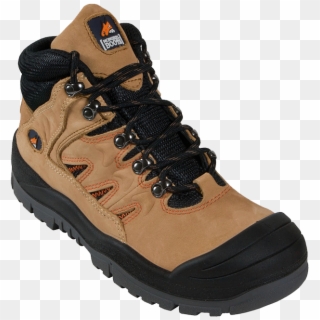 Tan Hiker Boot - Hiking Shoe Clipart