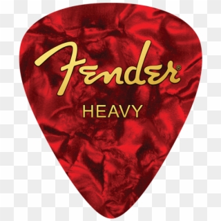 Fender Heavy Pick Shaped Computer Mouse Pad - Red Celluloid Guitar Pick Clipart