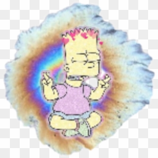 Bart Simpson Tumblr Sticker - Grunge Tumblr Pics Simpson Clipart