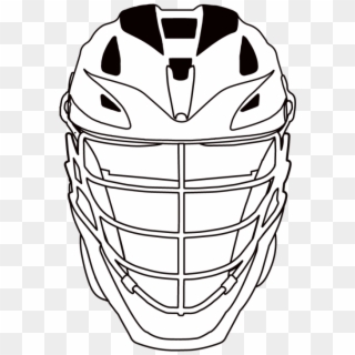Lacrosse Helmet Clip Art Free - Png Download