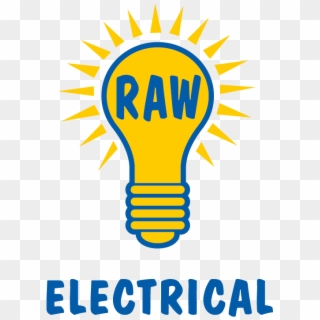 Raw Electrical - Emblem Clipart