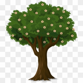 Detailed Icons Png Free And Downloads Ⓒ - Flowers On A Tree Clipart Transparent Png