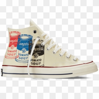 The Art Of Wearing Art Get The New Andy Warhol Converse - Andy Warhol Converse Png Clipart