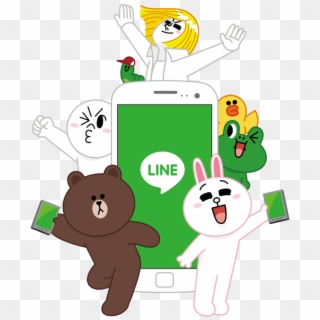 Line Friends Corporation Png - Line Clipart