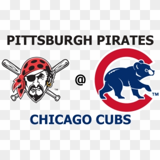 181kib, 1000x500, Pirates @ Cubs - Chicago Cubs Logo Clipart