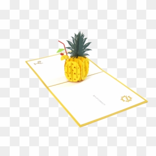 Pineapple Pop Up Card - Pineapple Clipart