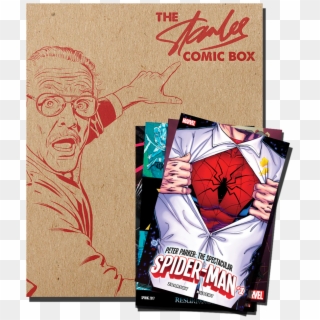 The Stan Lee Comicbook Box - Stan Lee Comic Box Clipart