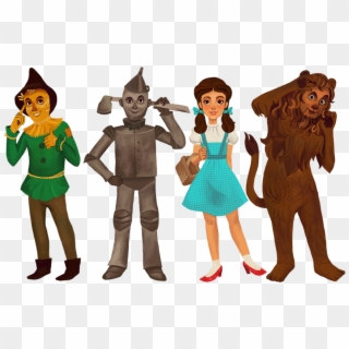 Oz Cast By Meniomenio - Wizard Of Oz Characters Drawing Clipart