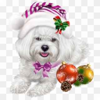 600 X 661 3 - Christmas Puppy Images Clipart - Png Download