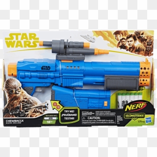 Chewbacca Nerf Glowstrike Blaster Series - Star Wars Rogue One Nerf Gun Clipart
