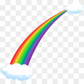 Радуга, Arco Iris, Regenboog - Flying Rainbow Clipart