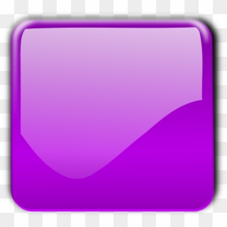 Violet Rectangle Computer Icons Square Button - Purple Square Icon Png Clipart