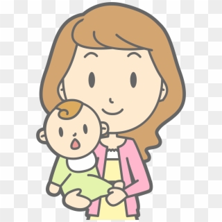 1624 X 2358 4 - Mum And Baby Clipart - Png Download