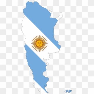 Flag Of Argentina National Flag Map - Argentina Flag Map Clipart