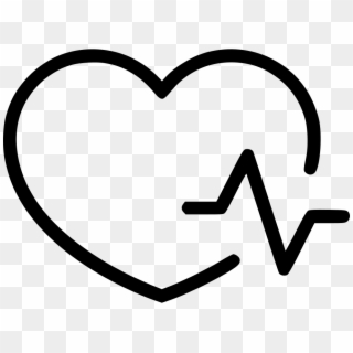 Heartbeat Svg Heart Drawing - Heart Clipart